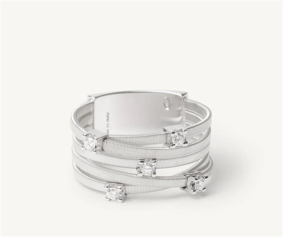 Ringe Marco Bicego Dame Marrakech in Gold Diamante AG158-B6 - AG158-B6